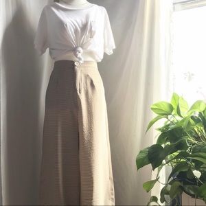 Light taupe gangnam trousers